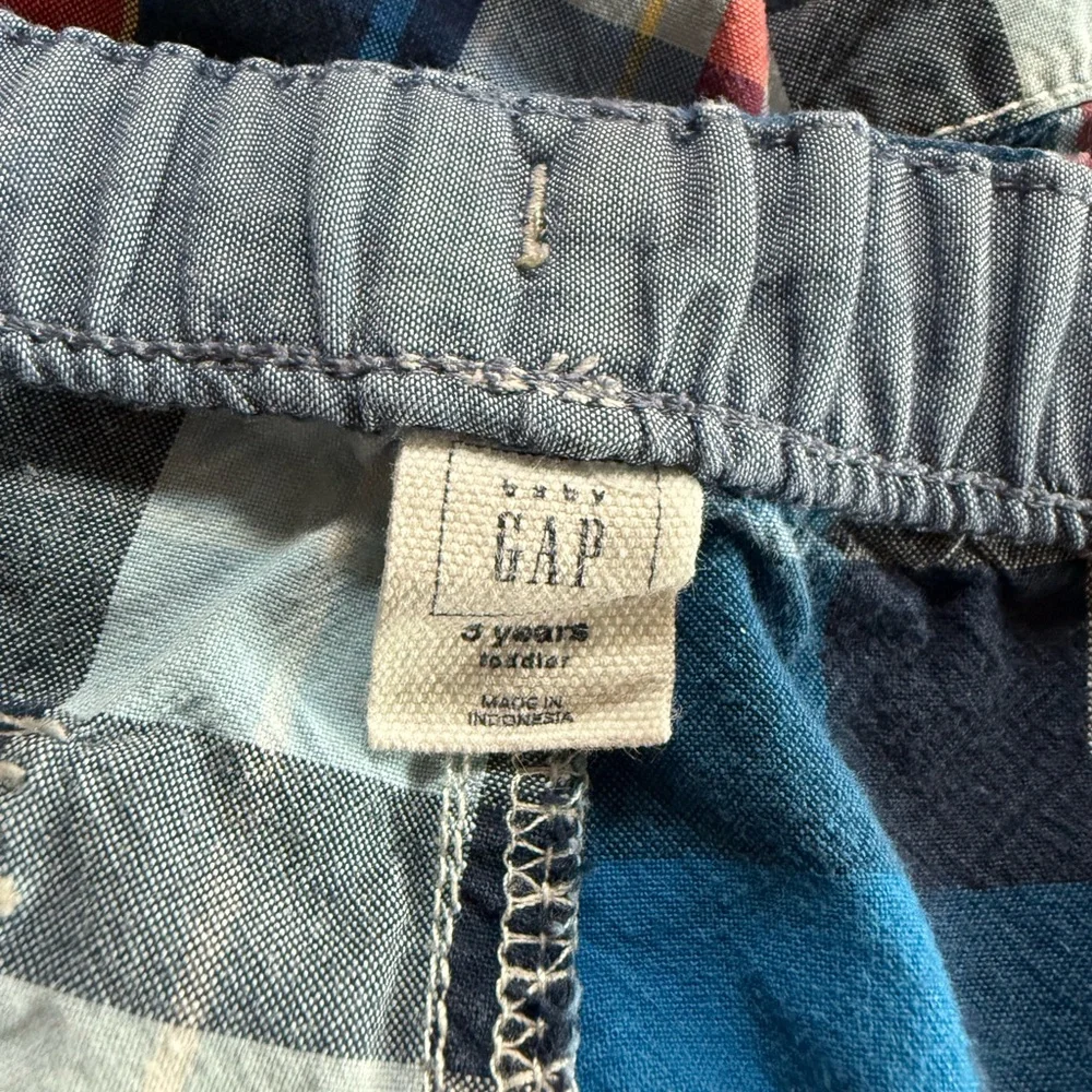 GAP kids plaid